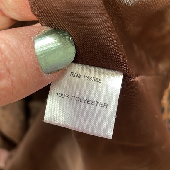 Cowgirl Justice Brown Cheetah Print Mesh Mini Dress Small - Picture 7 of 8